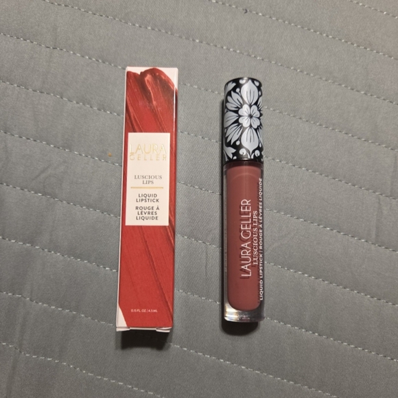 Laura Geller Luscious Lips Liquid Lipstick - Sugar On Taupe - Picture 1 of 2